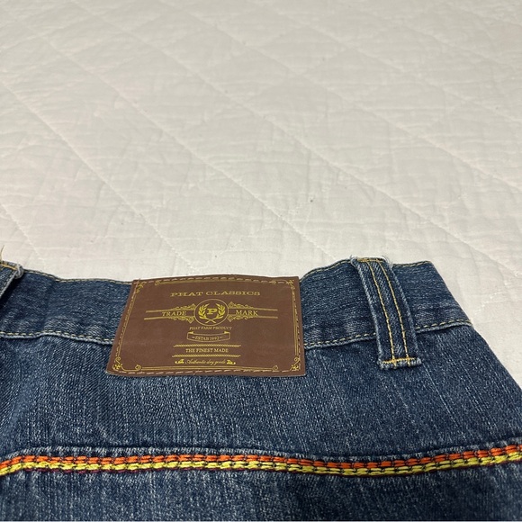 Vintage Phat Farm Denim Jean Shorts Men's 44x15.5 Baggy Embroidered Y2K Hip Hop - Picture 3 of 8